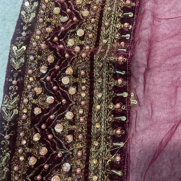 Beautiful Maria b handmade saree - Picture 11 of 16